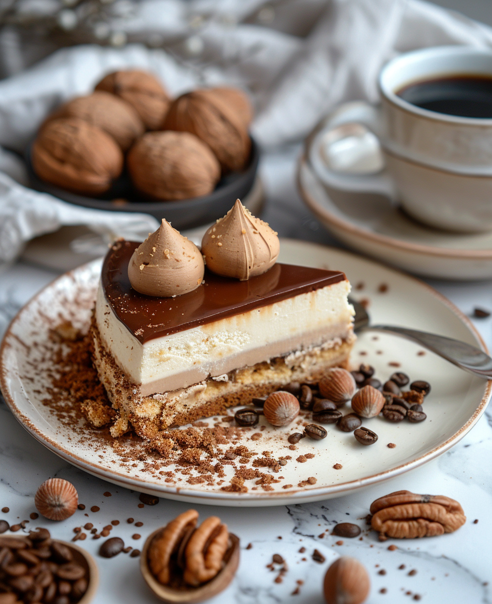 gateau praliné