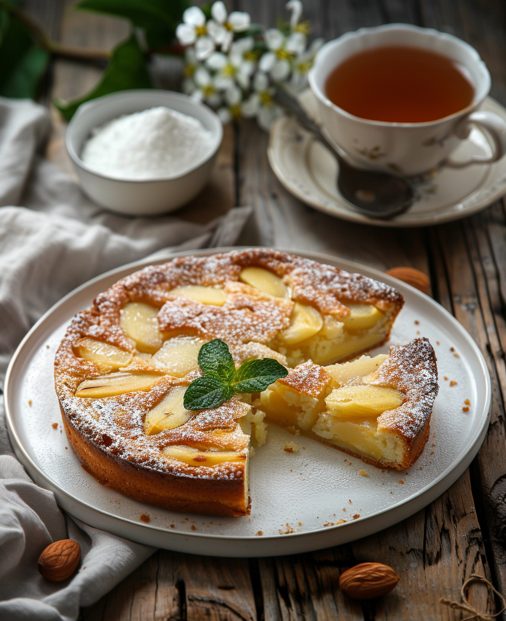 gateaux au poire et amande