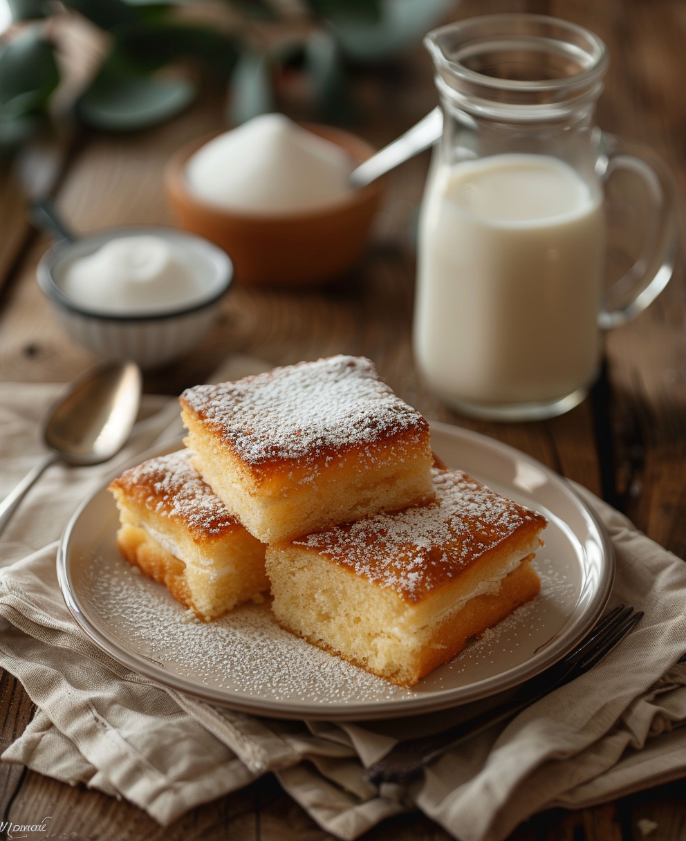gateaux aux lait concentre