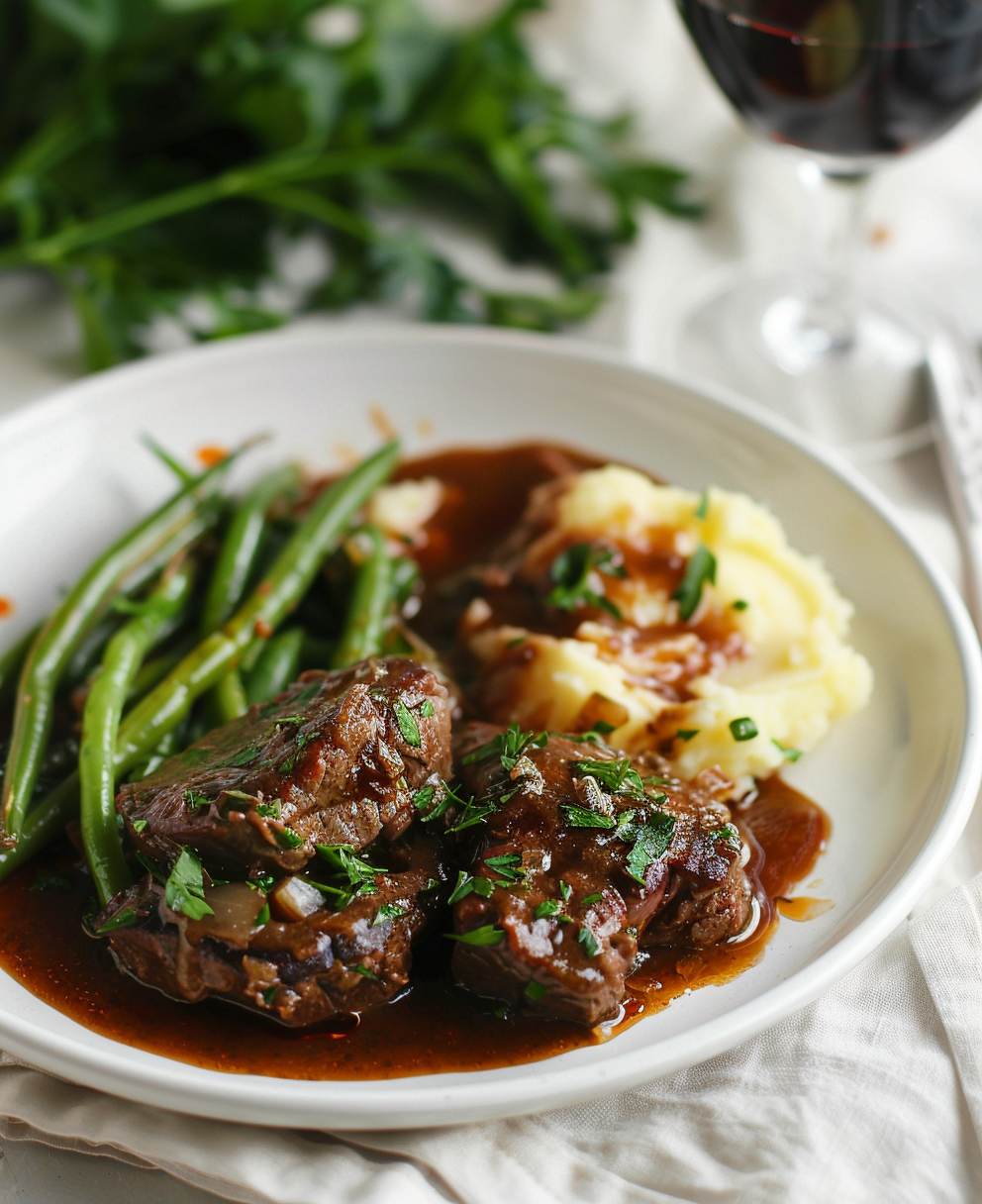 langue de bœuf sauce piquante