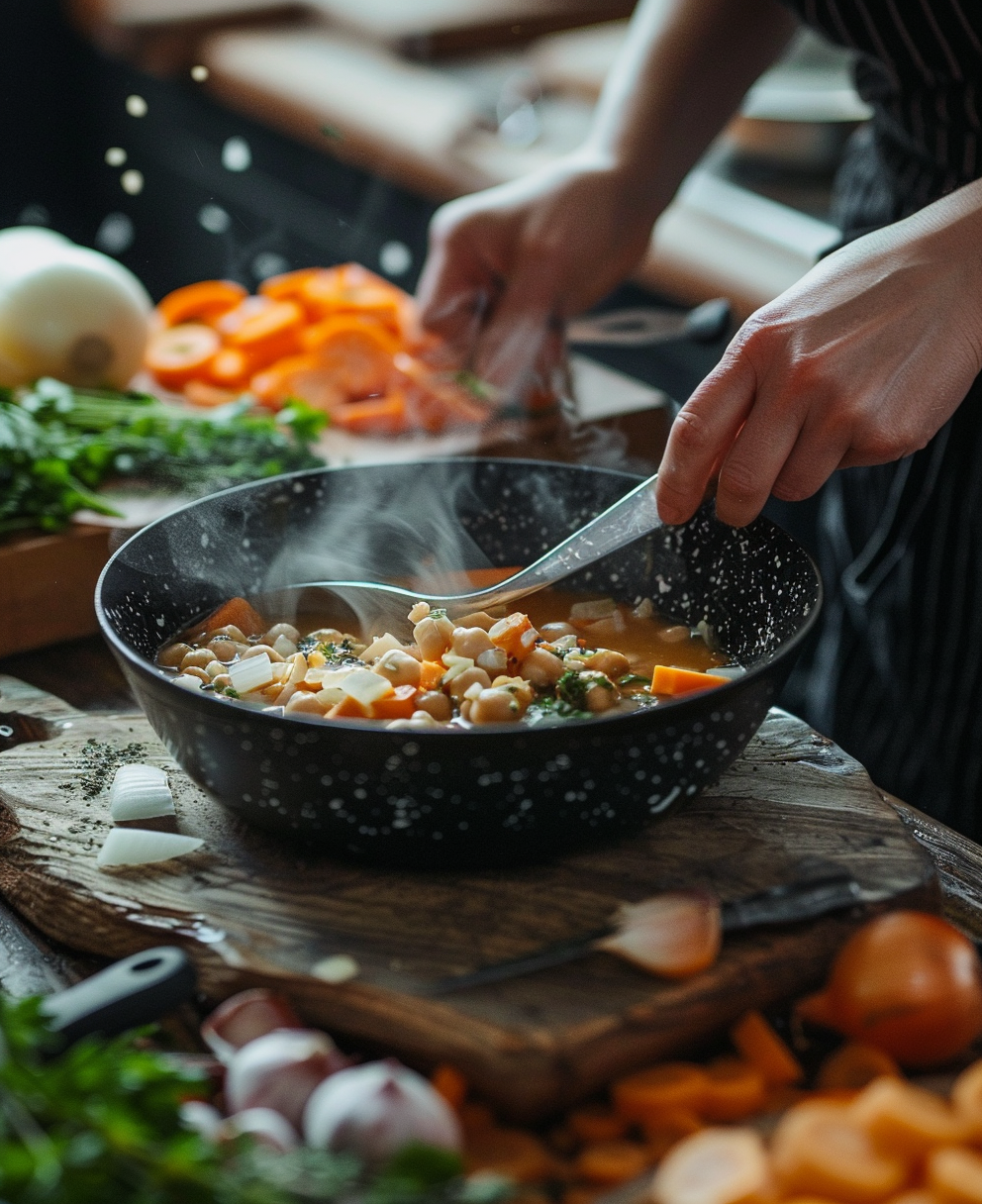 recette avec jus de pois chiche