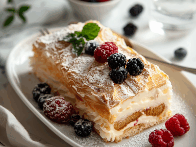 Recette Bûche Glacée avec Insert Facile : Étape par Étape pour un Dessert Parfait