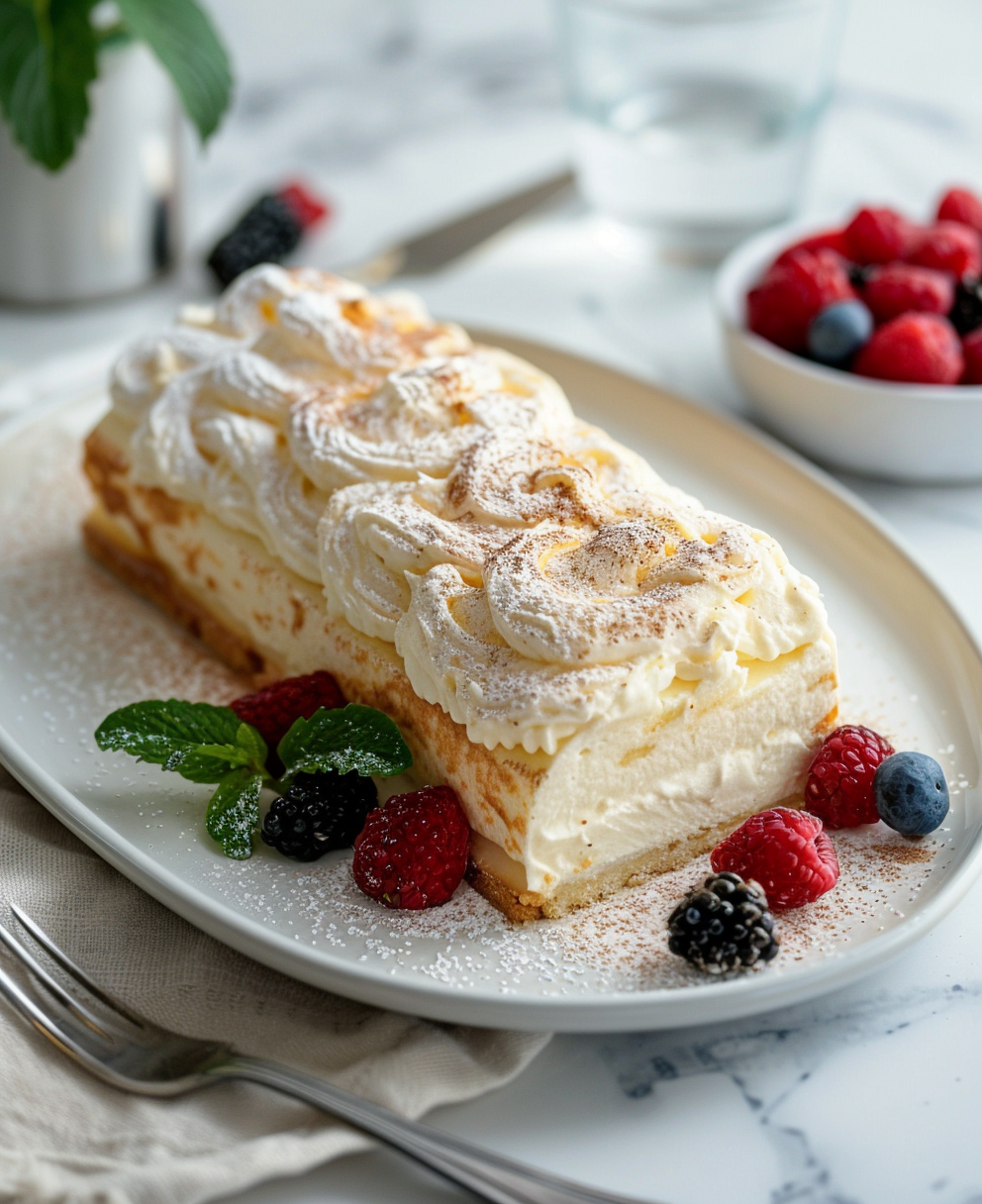 recette bûche glacée avec insert facile