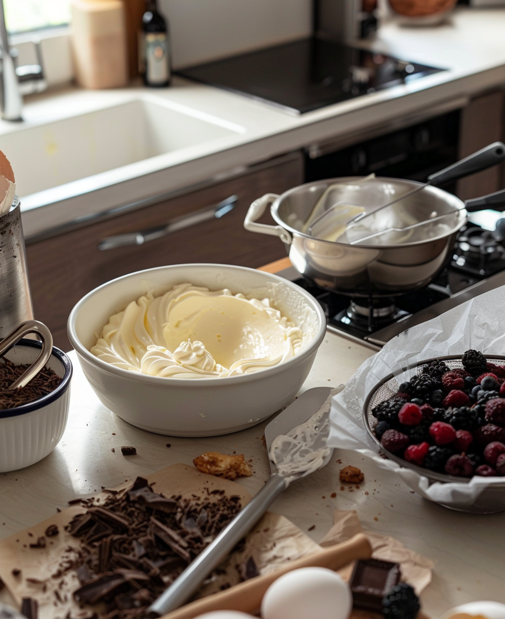 recette bûche glacée avec insert facile