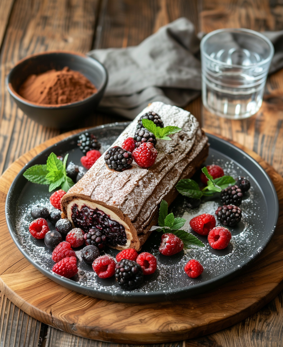 recette bûche glacée sans sorbetière