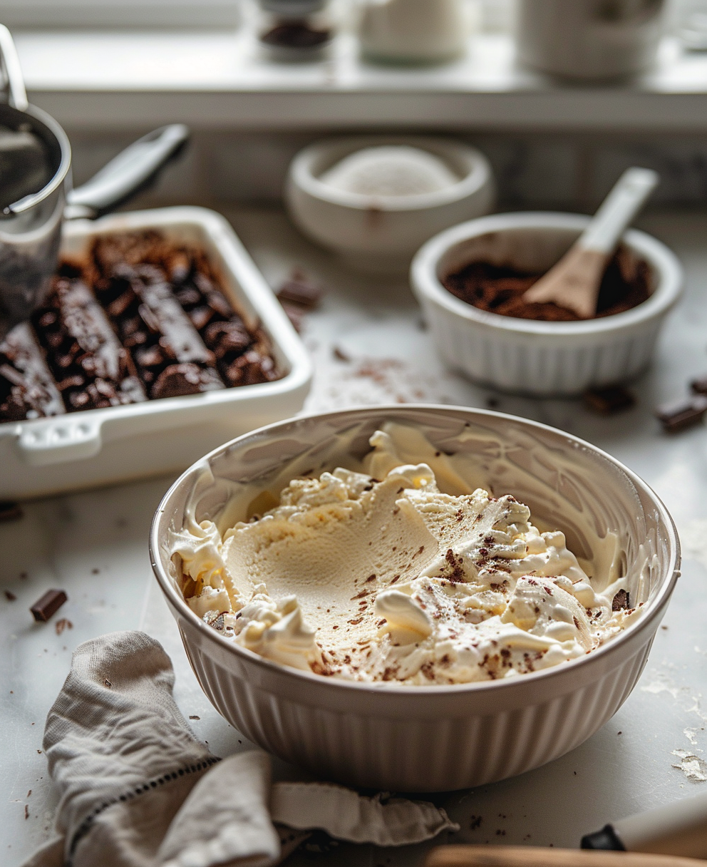 recette bûche glacée sans sorbetière