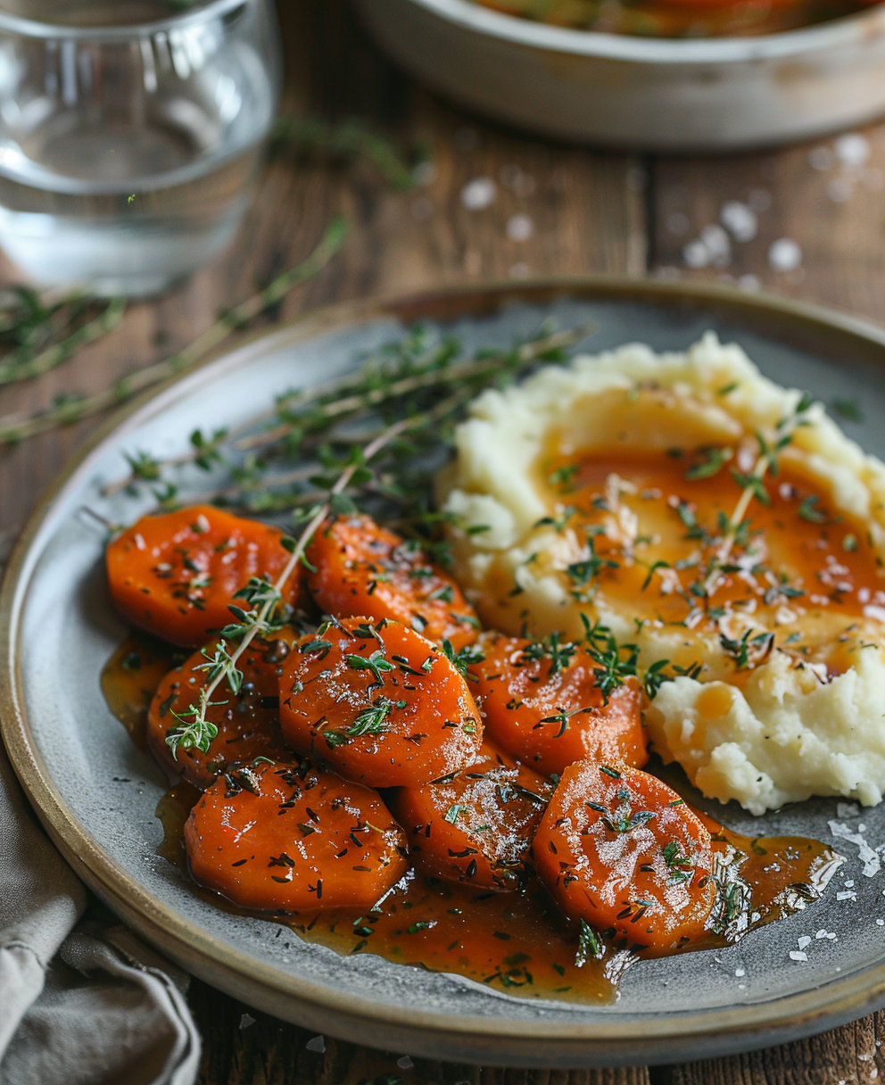 recette carottes glacées