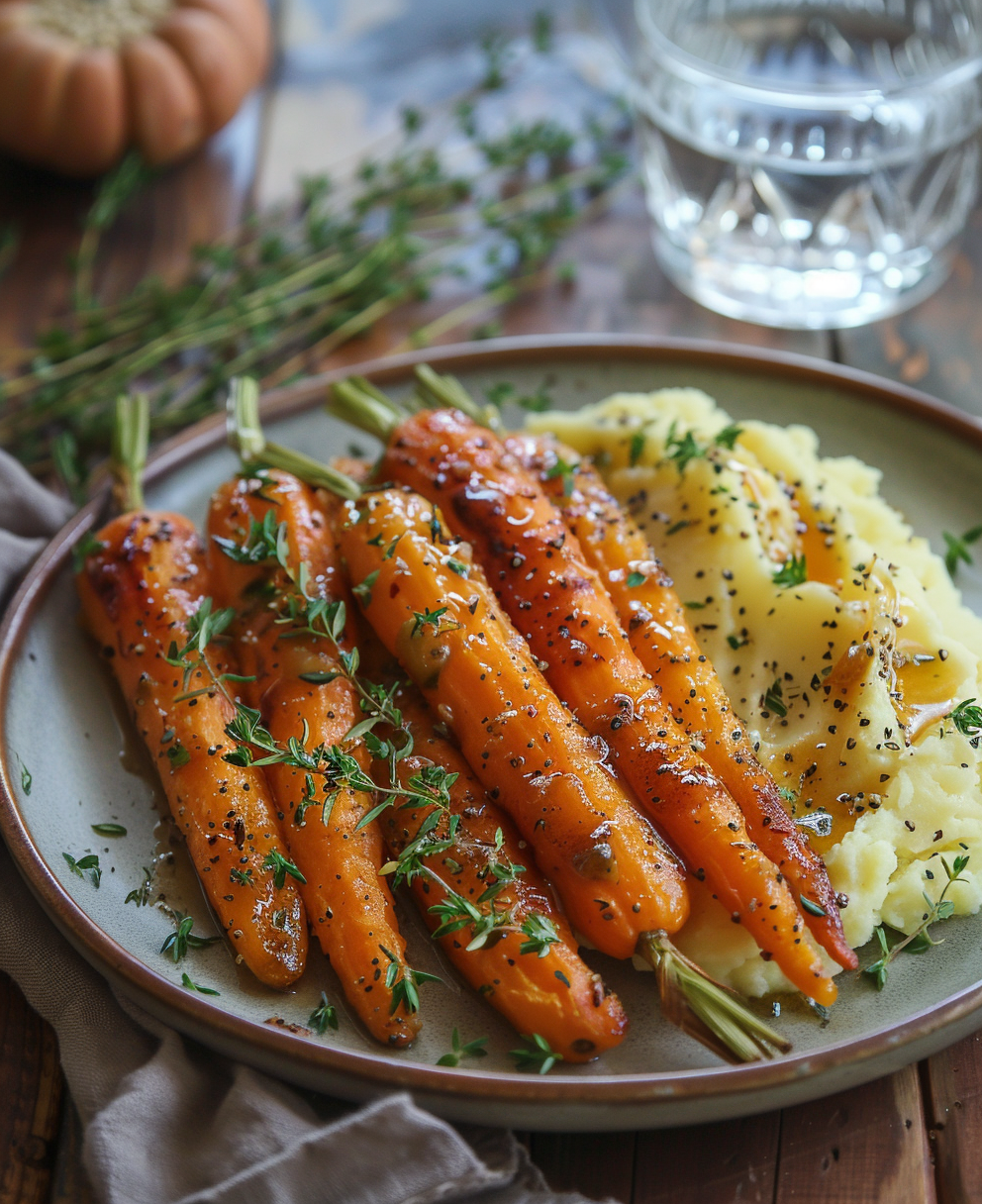 recette carottes glacées