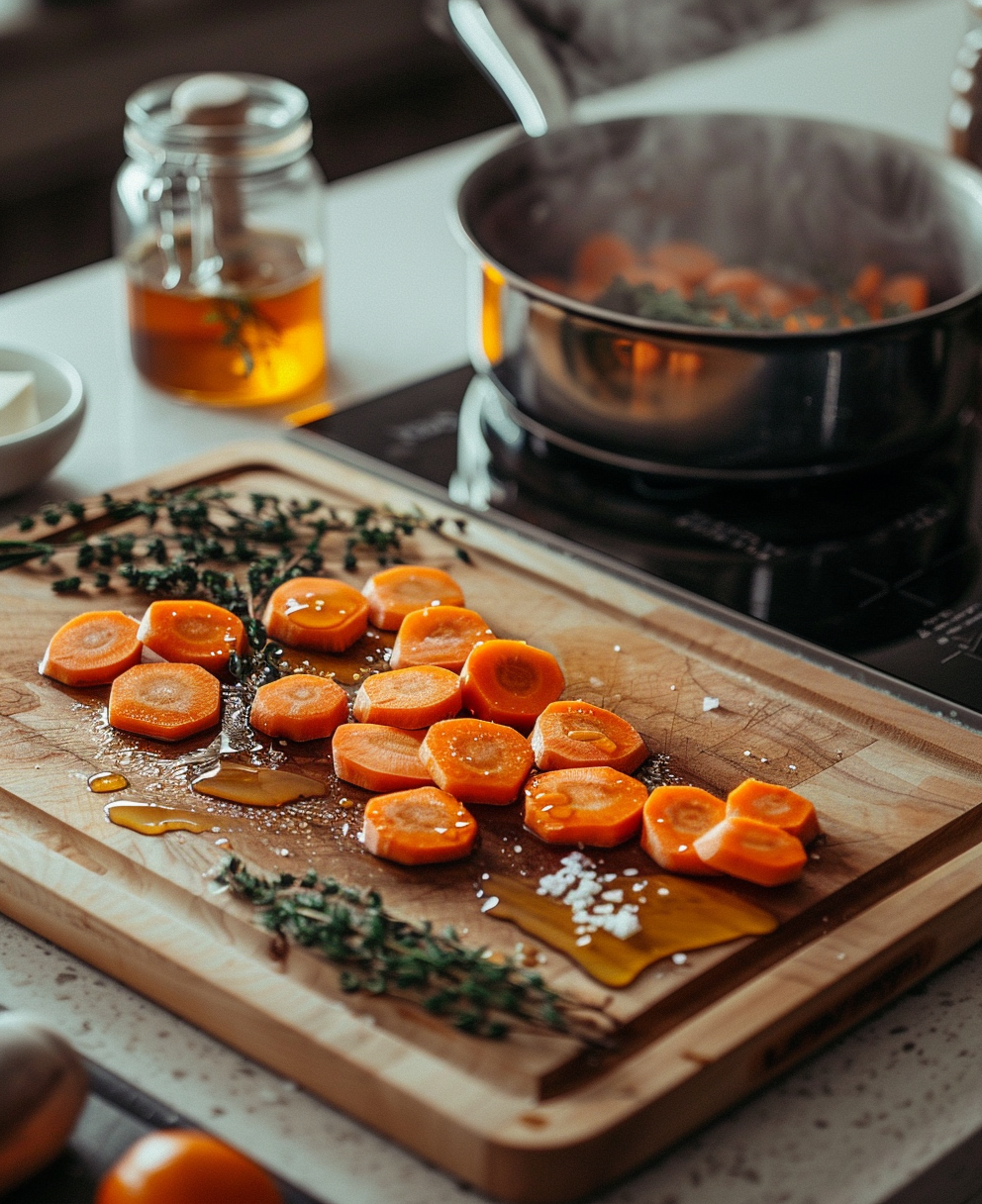 recette carottes glacées