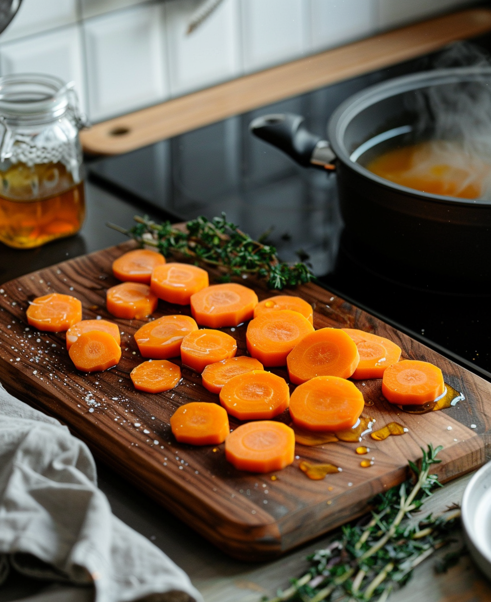 recette carottes glacées