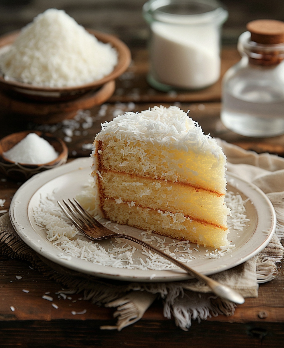 recette de gateau au noix de coco