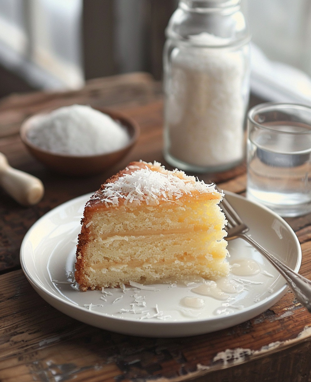 recette de gateau au noix de coco
