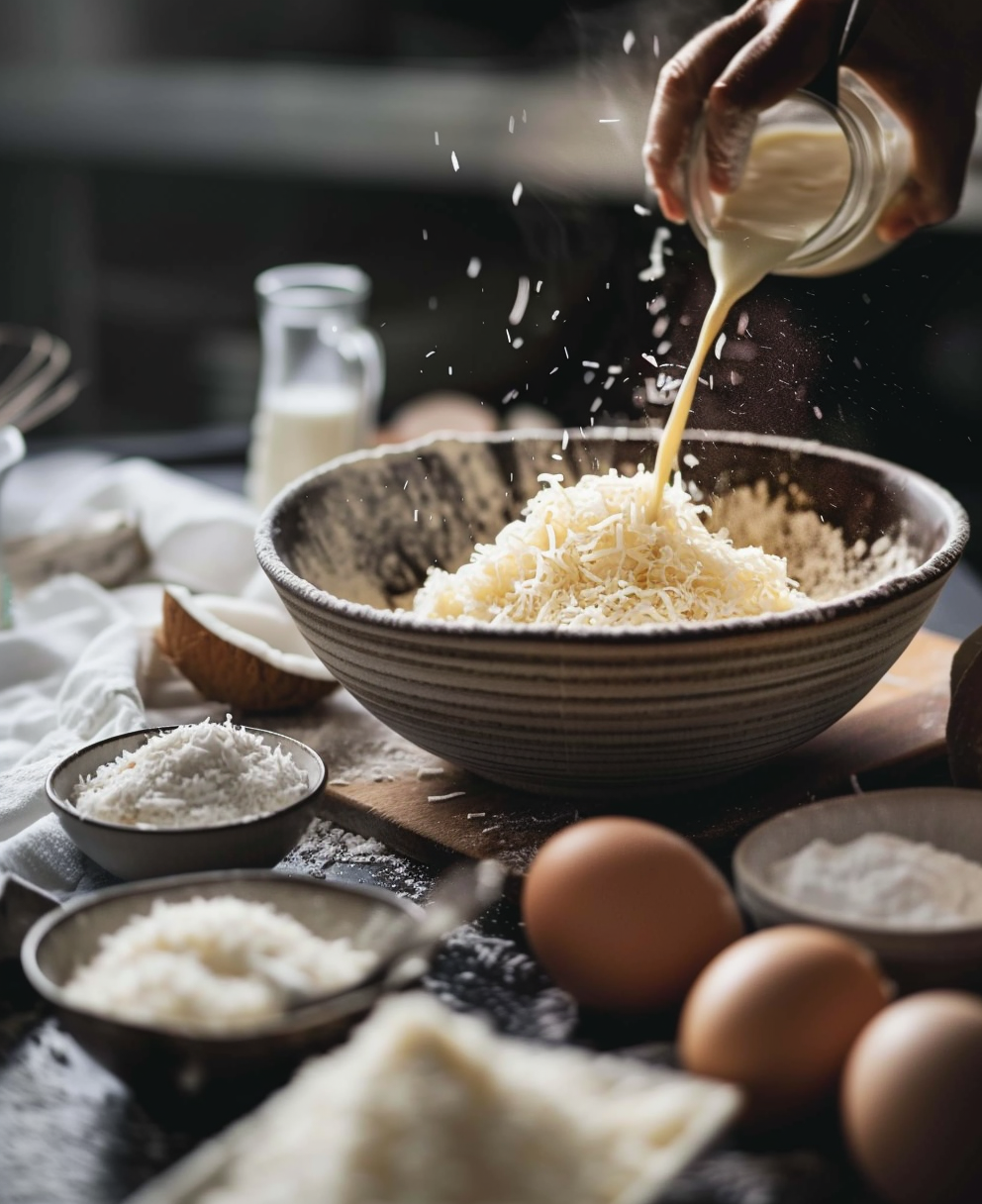 recette de gateau au noix de coco