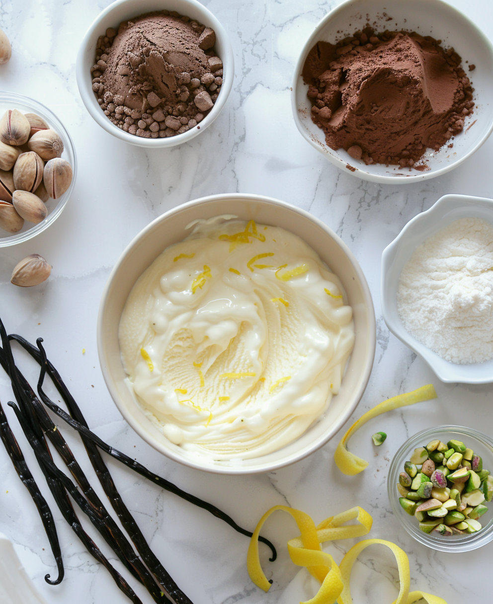 recette des glaces italiennes