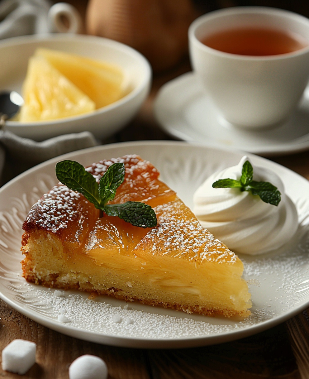 recette du gateau aux ananas