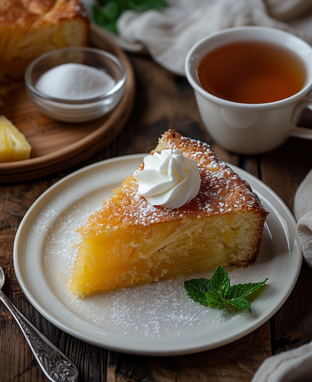 recette du gateau aux ananas