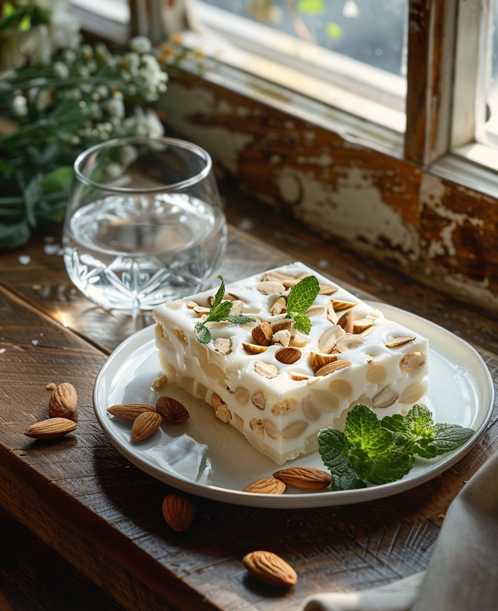 recette du nougat glacé