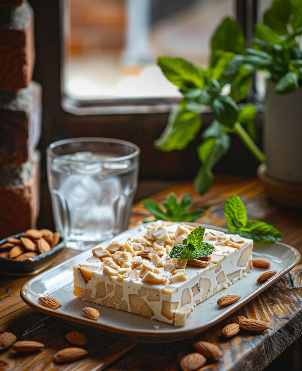 recette du nougat glacé