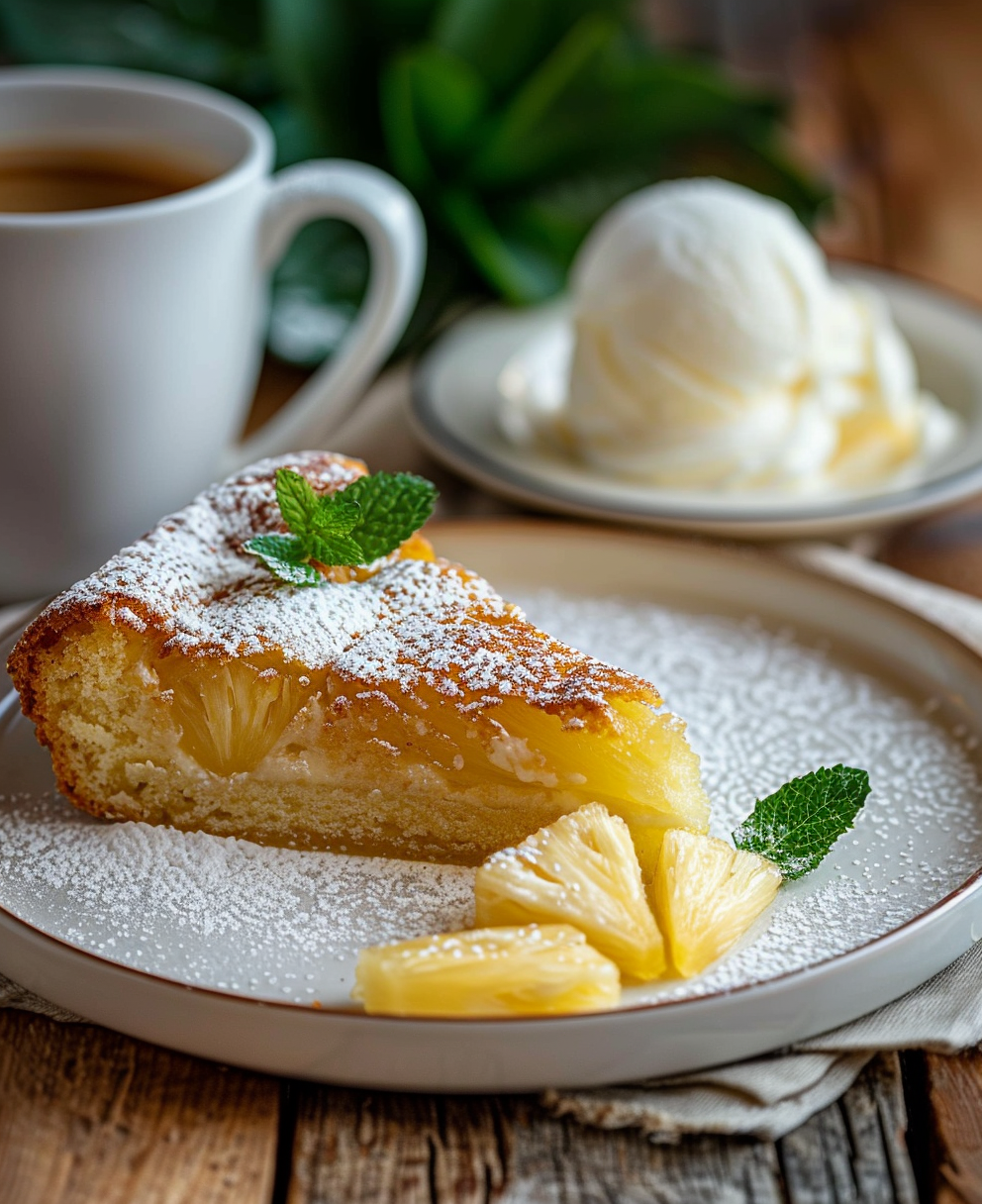 recette gateau ananas