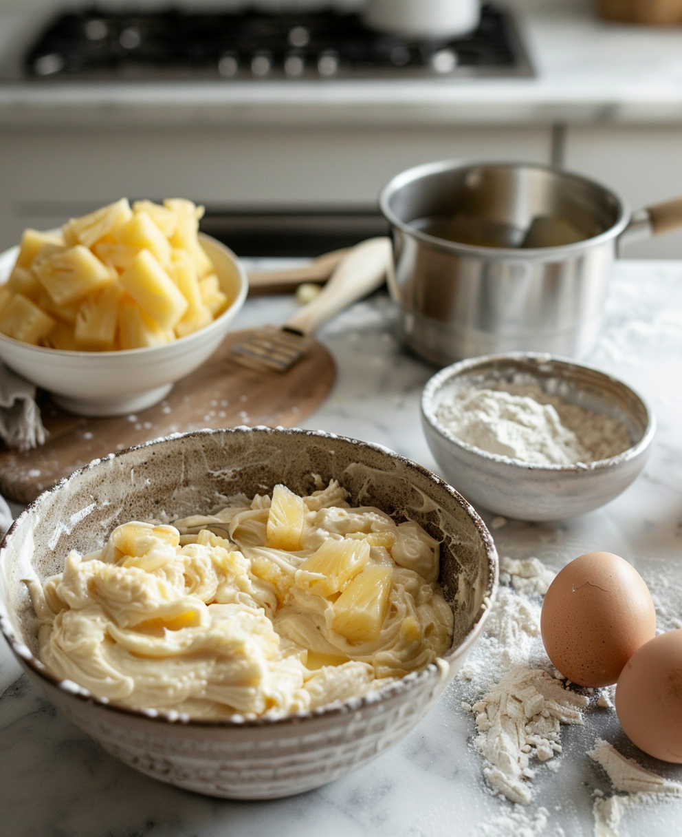 recette gateau ananas
