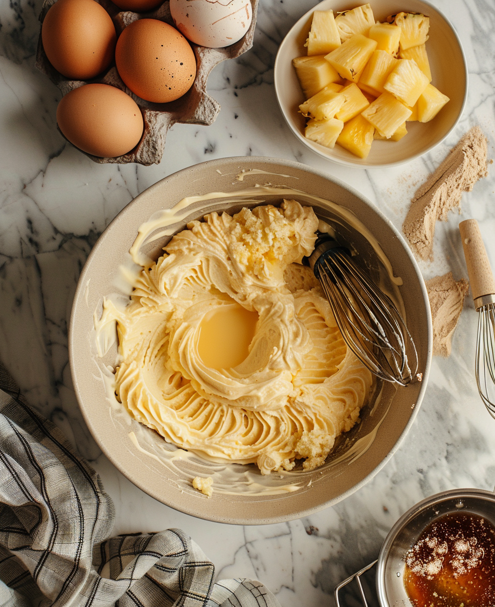 recette gateau ananas