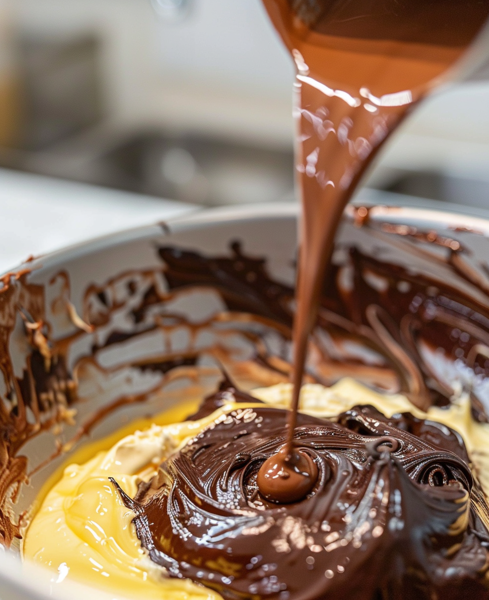 recette gateau marbre
