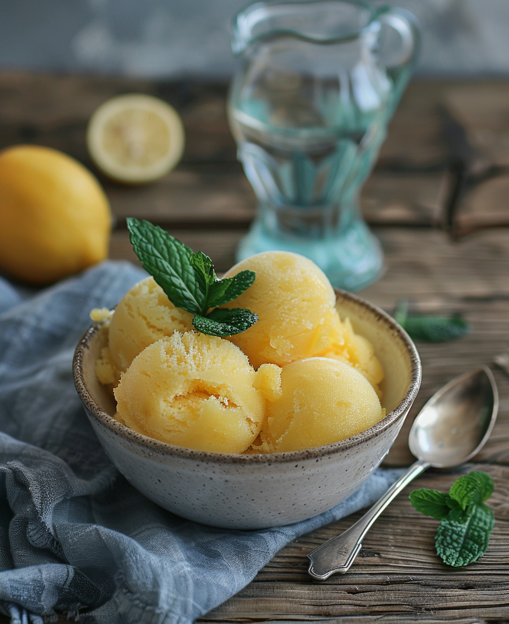 recette glace à la sorbetière