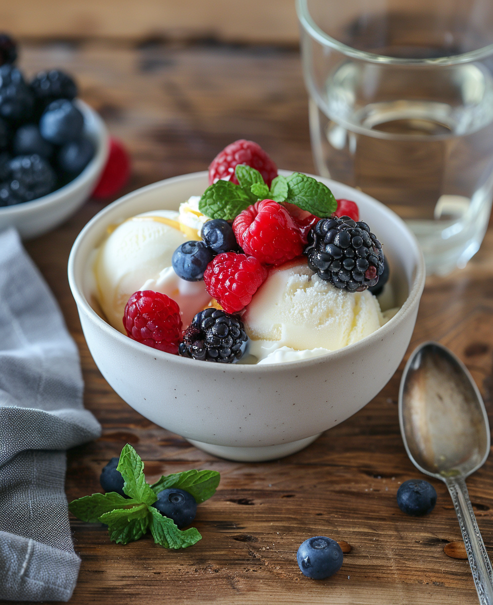 recette glace au yaourt