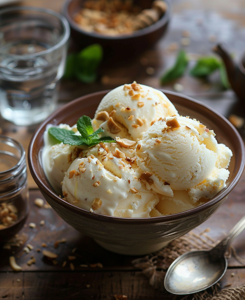 recette glace au yaourt italienne