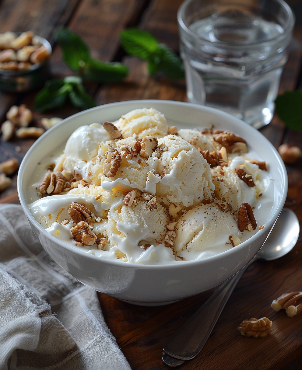 recette glace au yaourt italienne