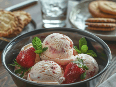 Recette Glace aux Fraises : Découvrez Comment Préparer une Délicieuse Glace Maison