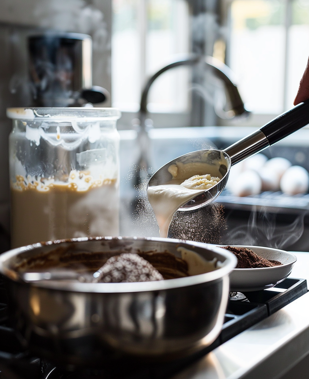 recette glace café