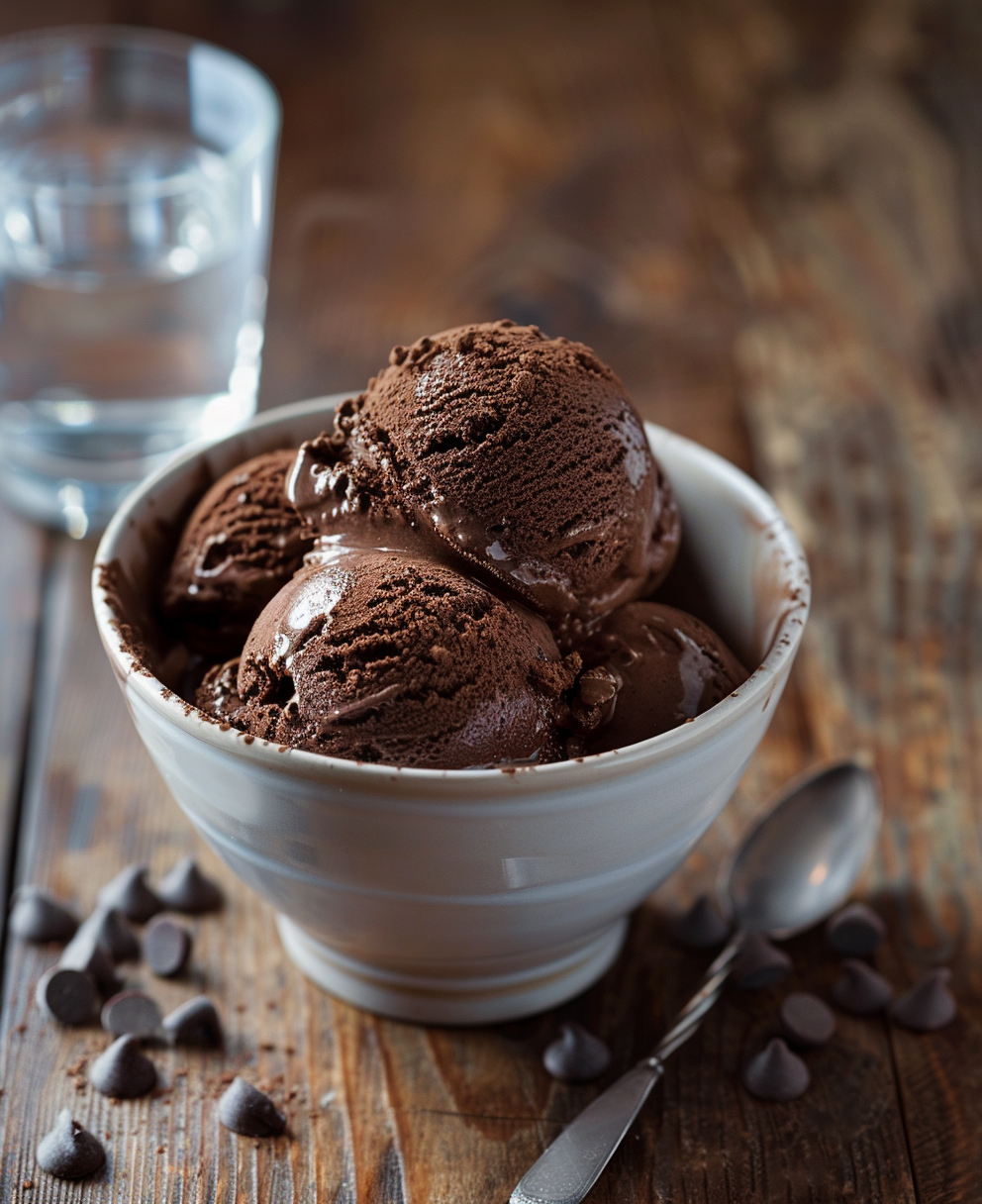 recette glace chocolat