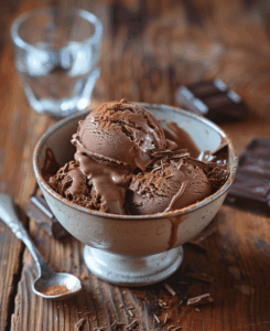 recette glace chocolat sans sorbetière