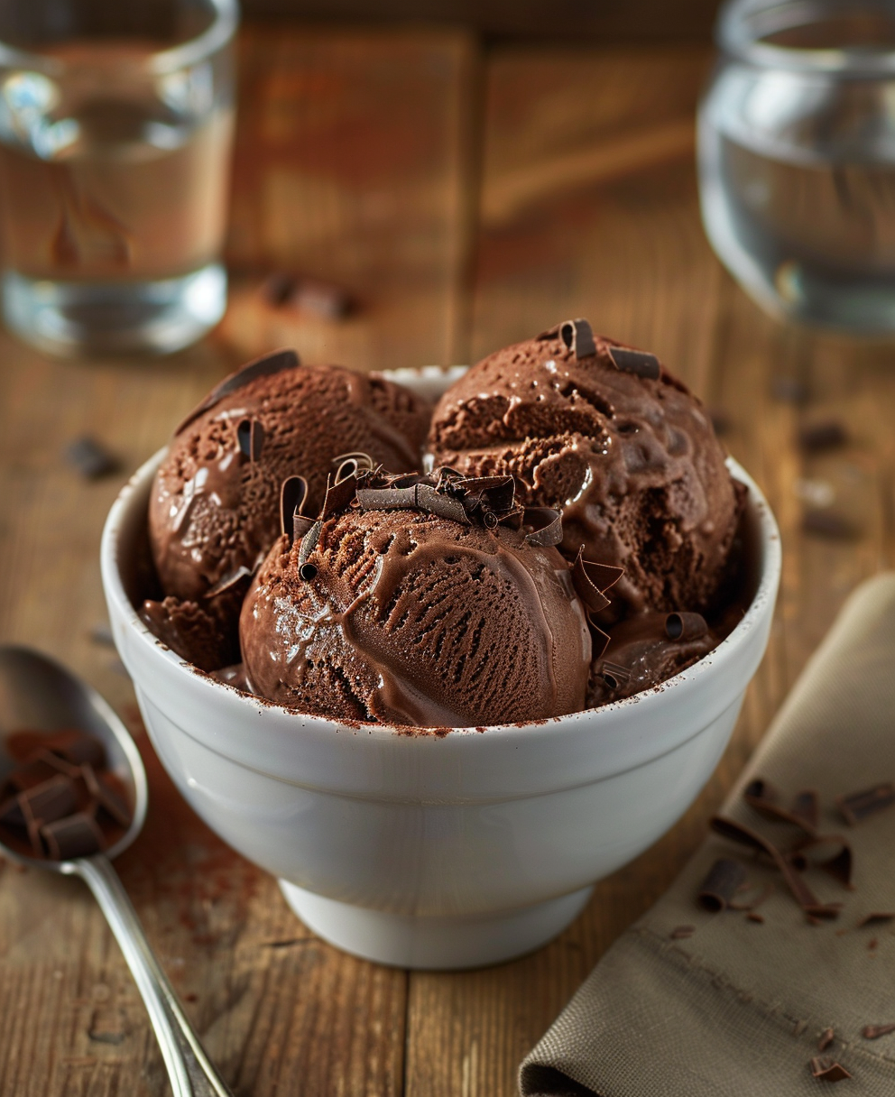 recette glace chocolat sans sorbetière