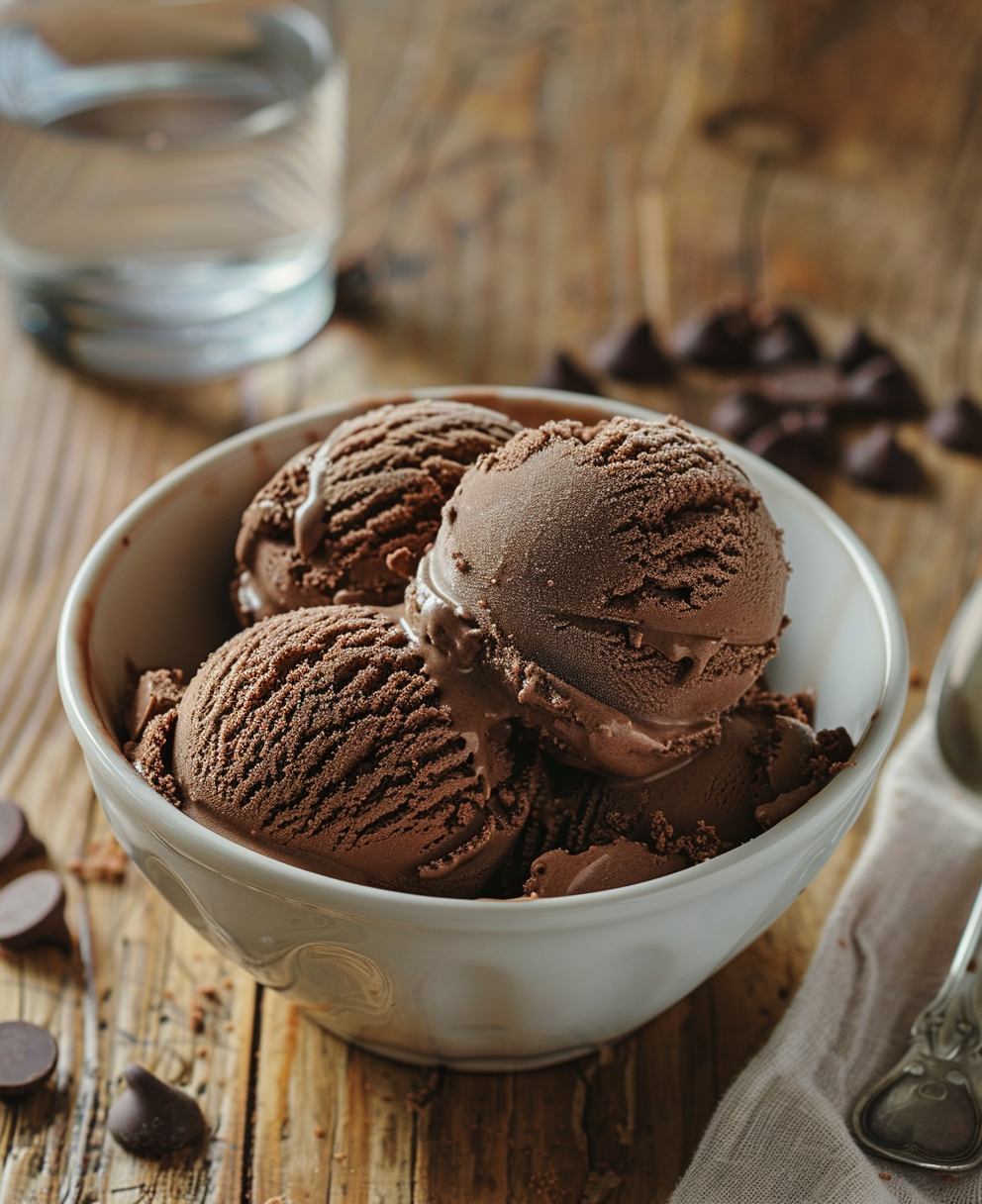 recette glace chocolat