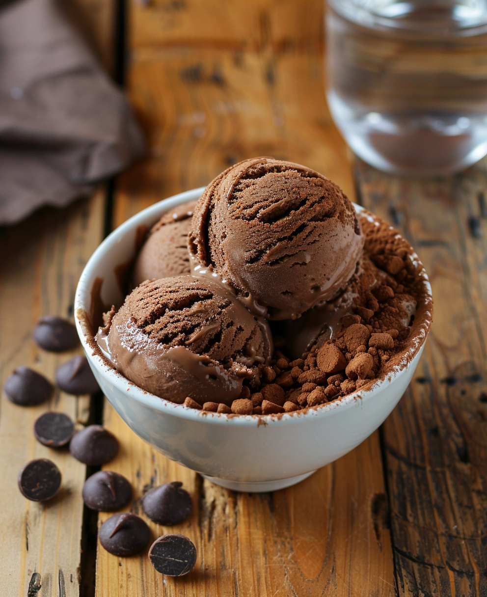 recette glace chocolat