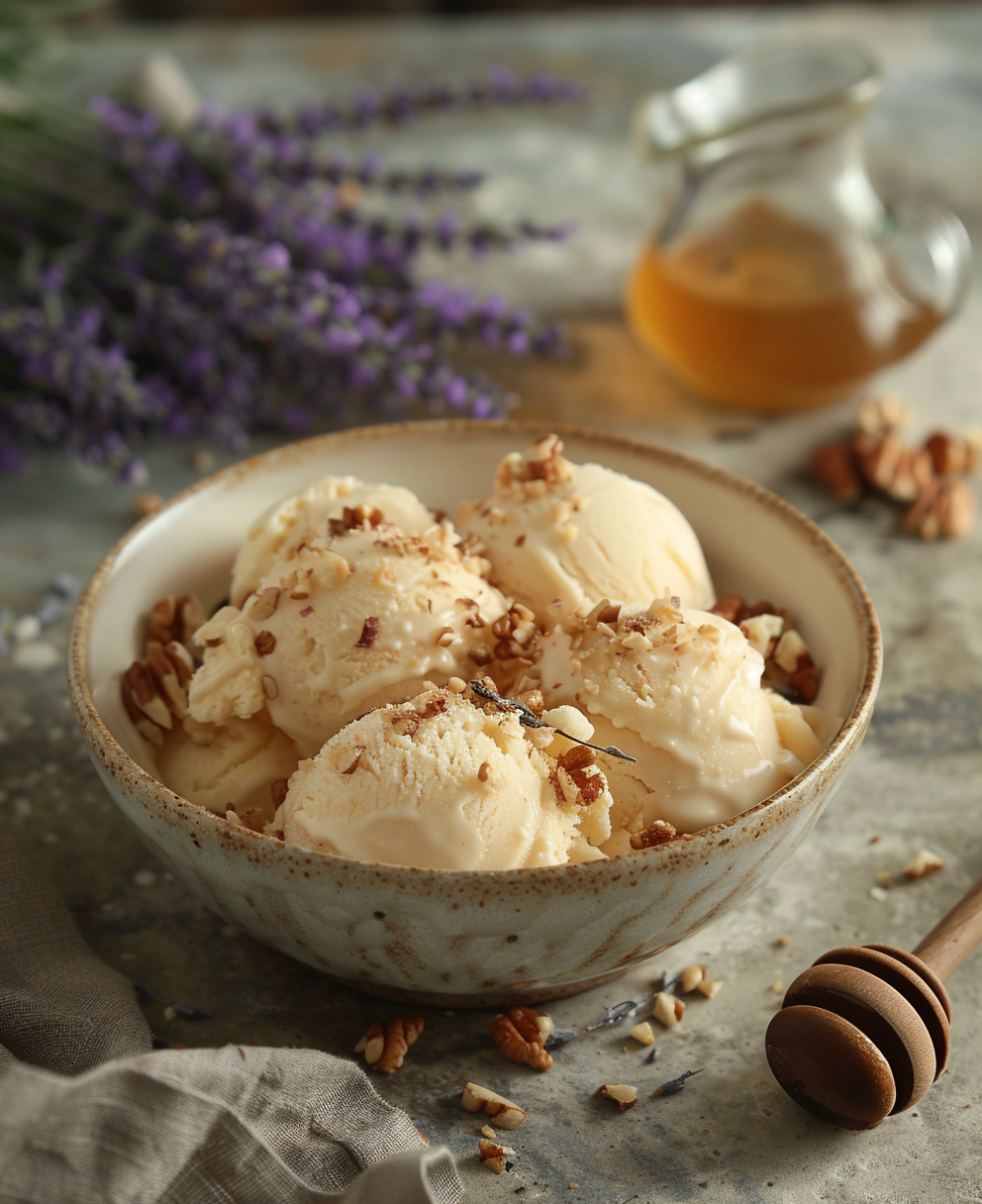 recette glace nougat