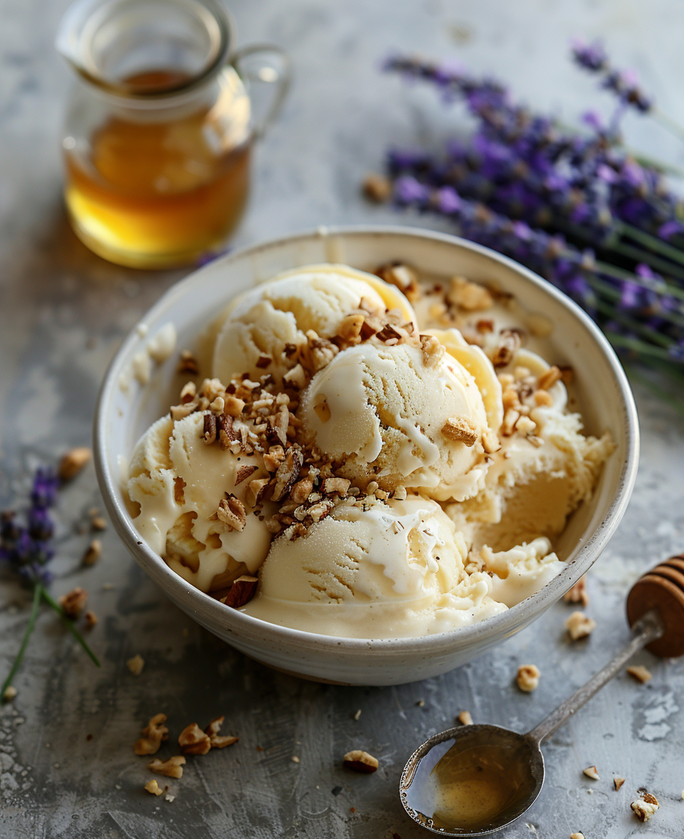 recette glace nougat