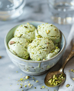 recette glace pistache