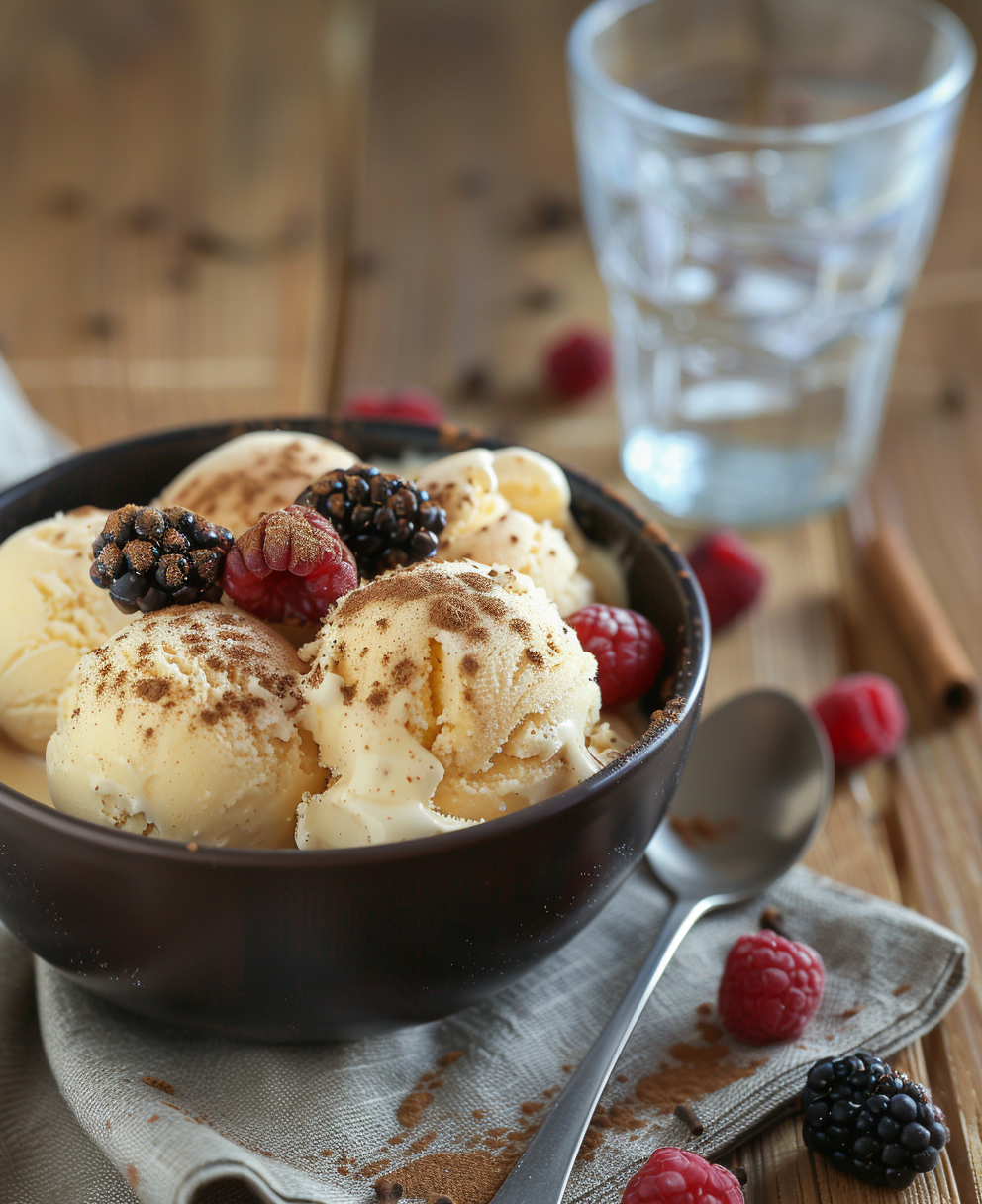 recette glace sans sorbetière