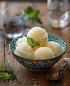 recette glace sorbetière