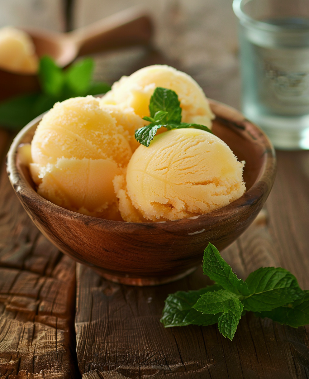 recette glace sorbetière