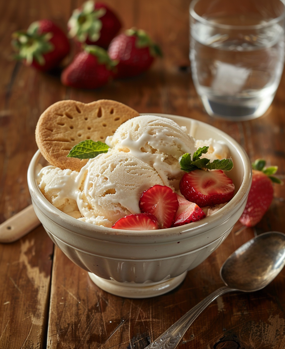 recette glace vanille