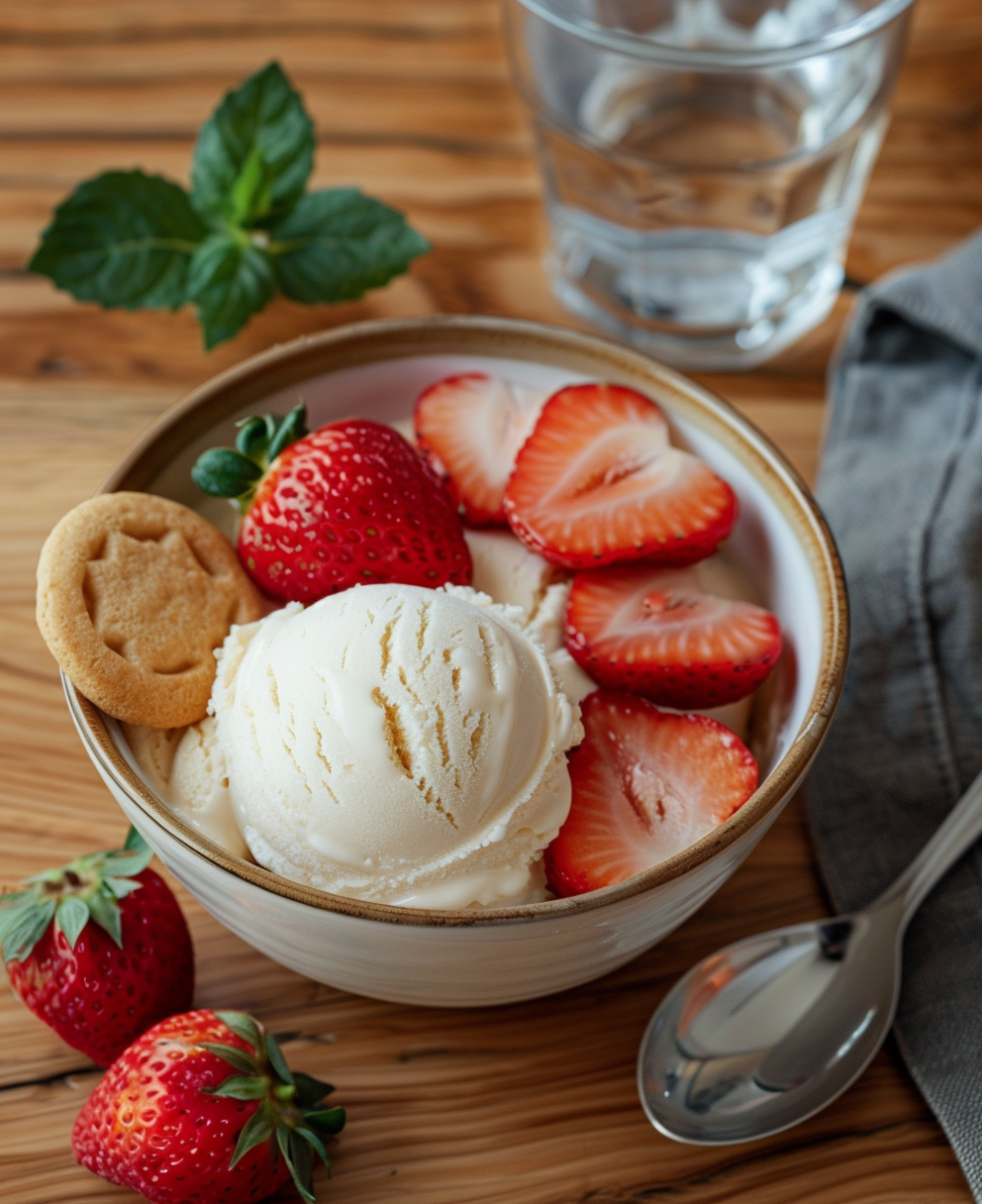 recette glace vanille