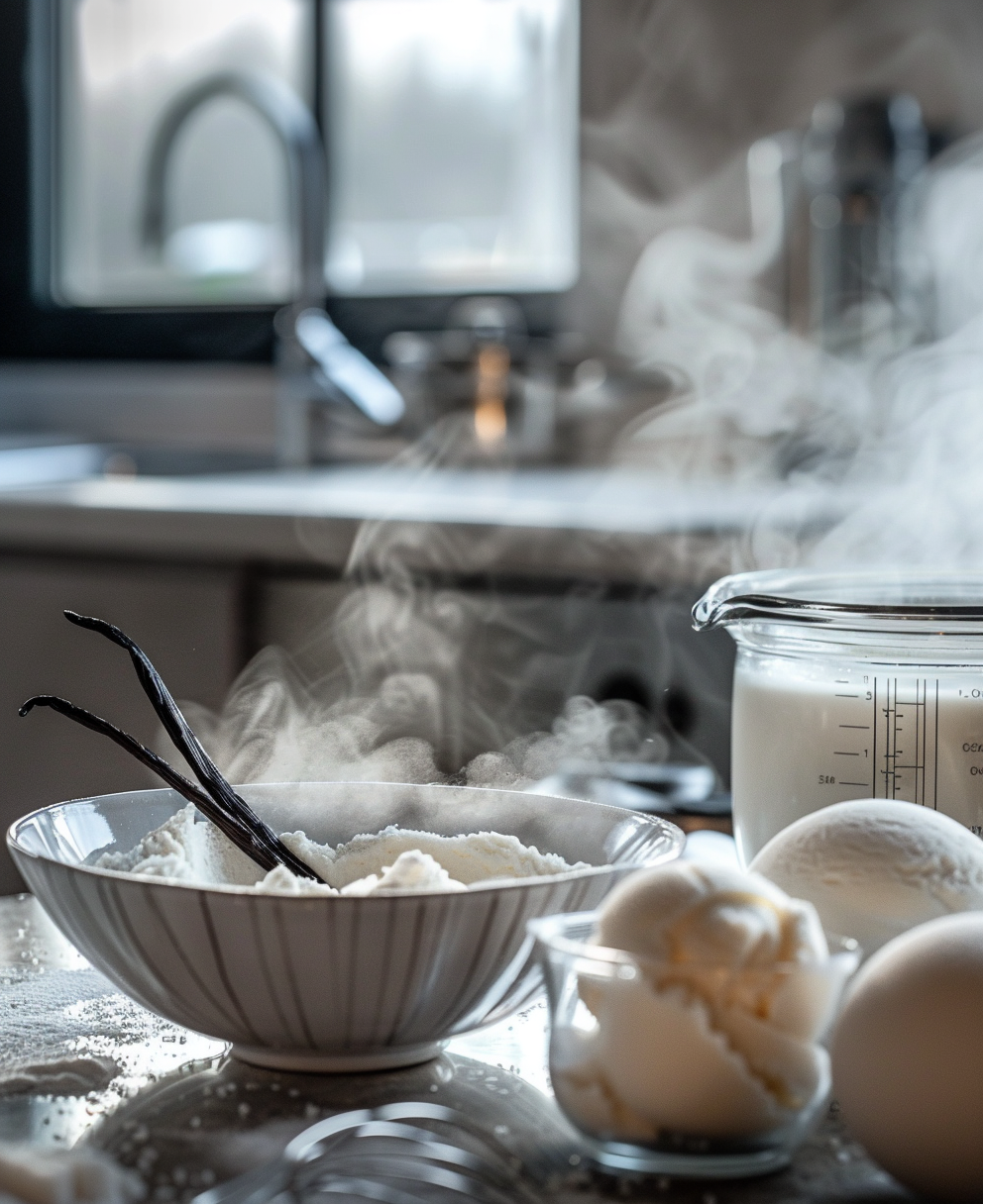 recette glace vanille