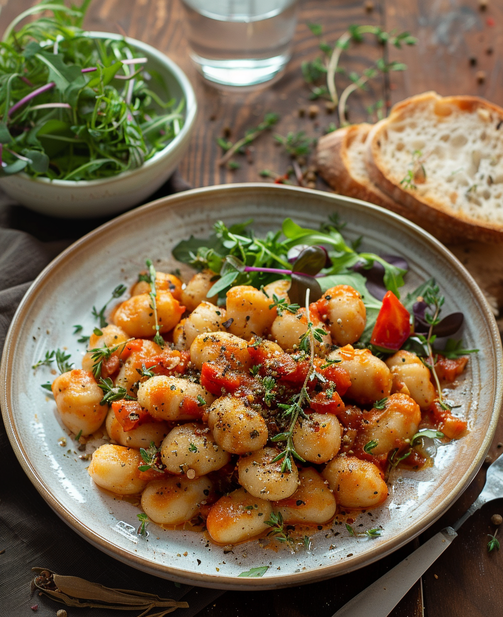 recette gnocchi sauce