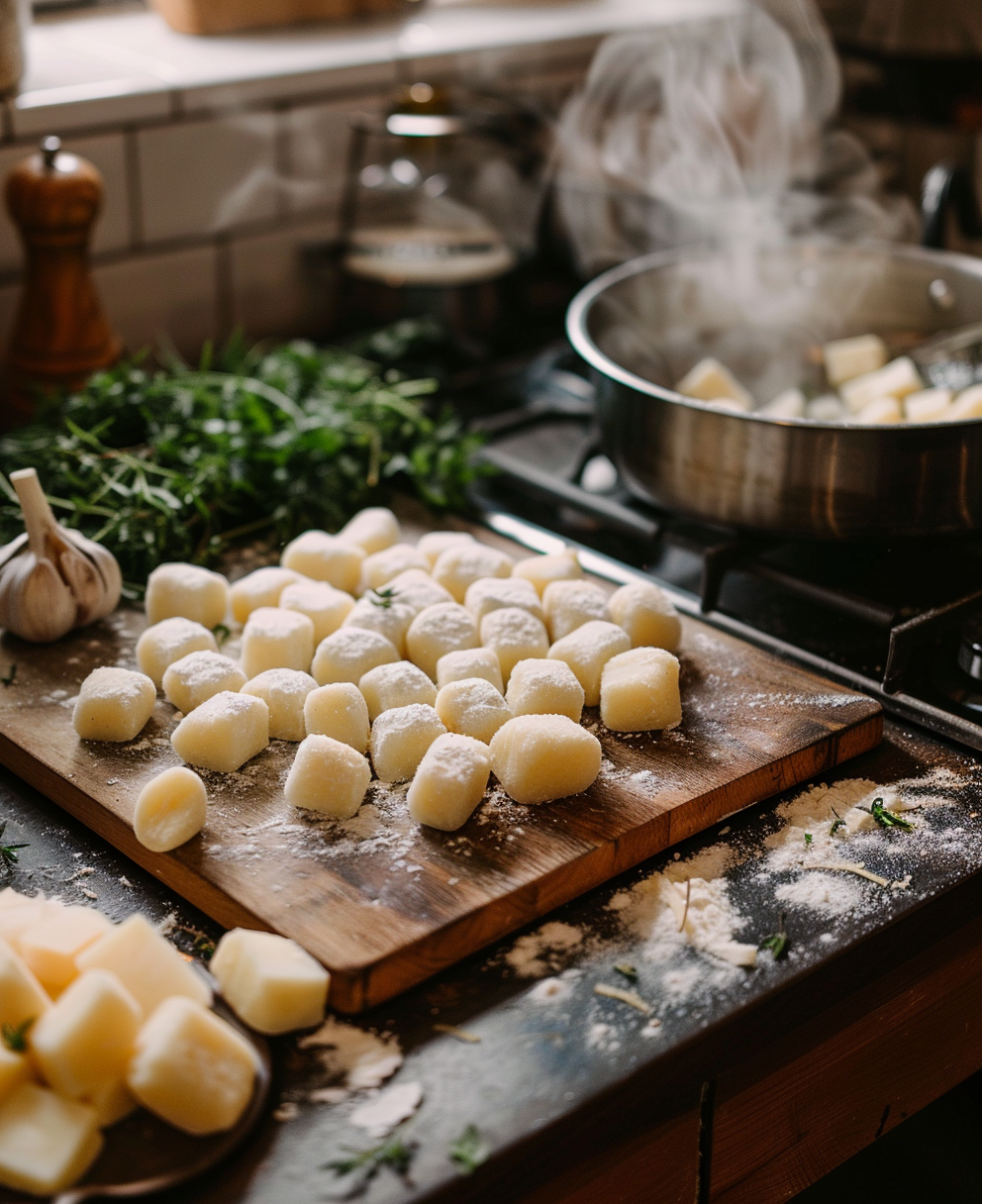 recette gnocchi sauce
