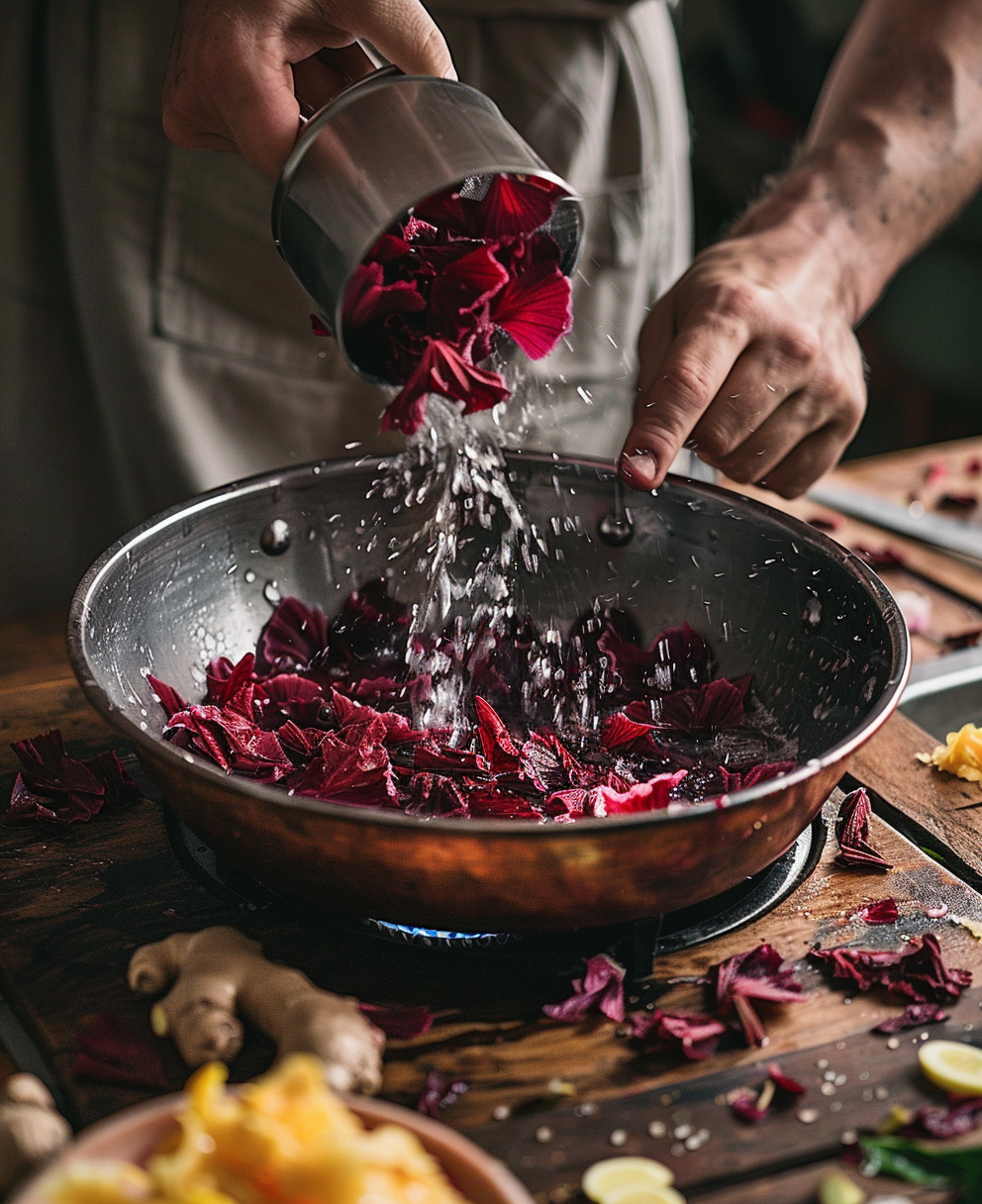 recette jus de bissap