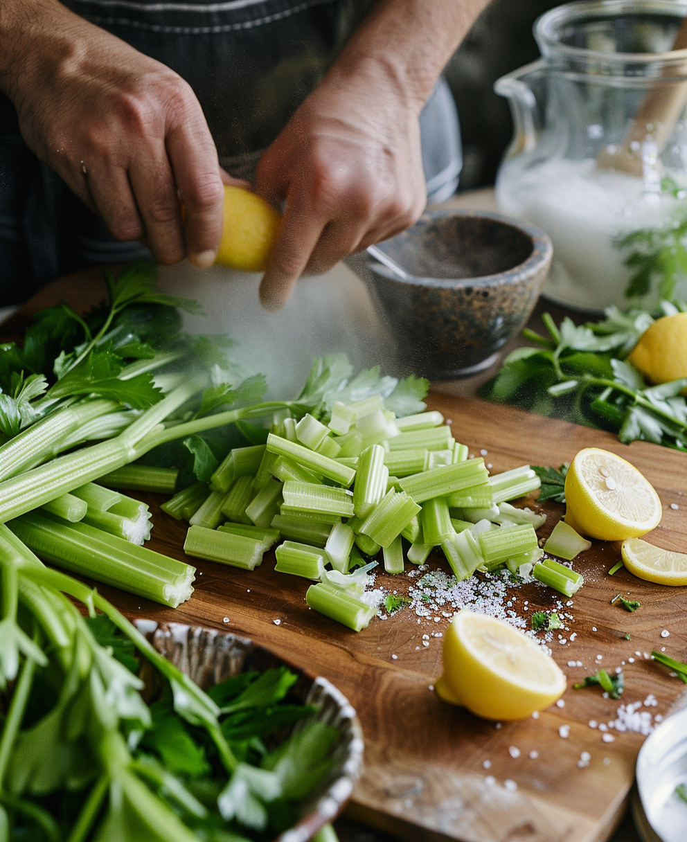 recette jus de céleri